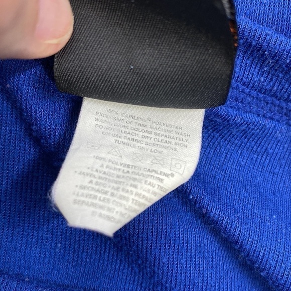 Vintage Patagonia Capilene Blue Long Sleeve Shirt Large - Picture 4 of 6